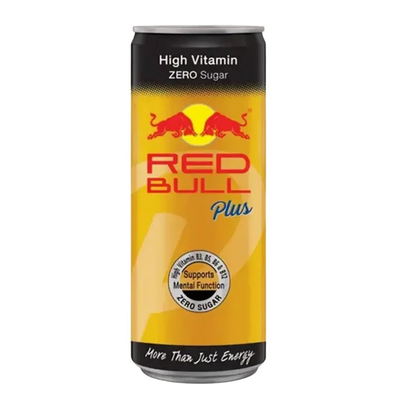 Red Bull Energy Drink High Vitamin με Ανθρακικό, Χωρίς Ζάχαρη 250ml